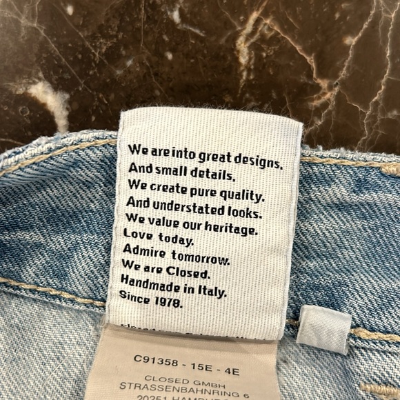 Closed Straight Leg High Waisted Jean - Picture 13 of 15